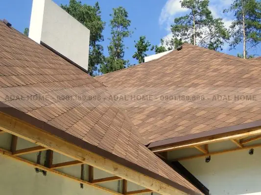 Kết Hợp Mái Ngói Bê Tông, Mái Ngói Bitum Phủ Đá Xu Hướng Hiện Đại Mới Kết Hợp Mái Ngói Bê Tông, Mái Ngói Bitum Phủ Đá Xu Hướng Hiện Đại Mới