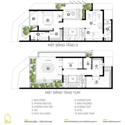 Mẫu Thiết Kế Nhà Mặt Tiền 6m Lô Góc