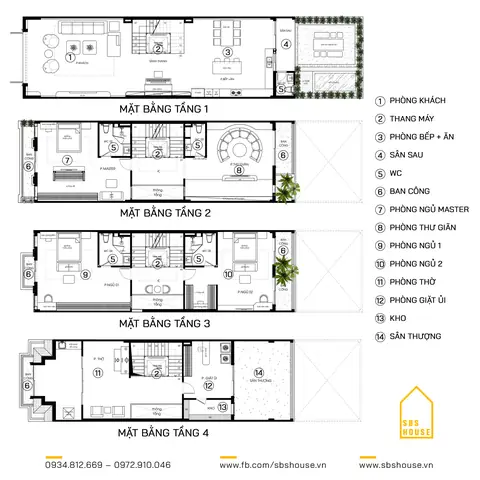 Mẫu Nhà Mặt Tiền 6m Tân Cổ Điển Đẹp