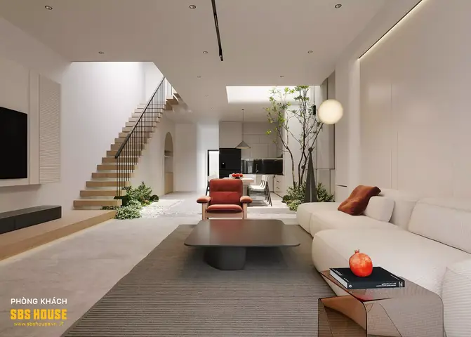 Mẫu Nhà Đẹp Mặt Tiền 6m Phong Cách Minimalist Tinh Tế