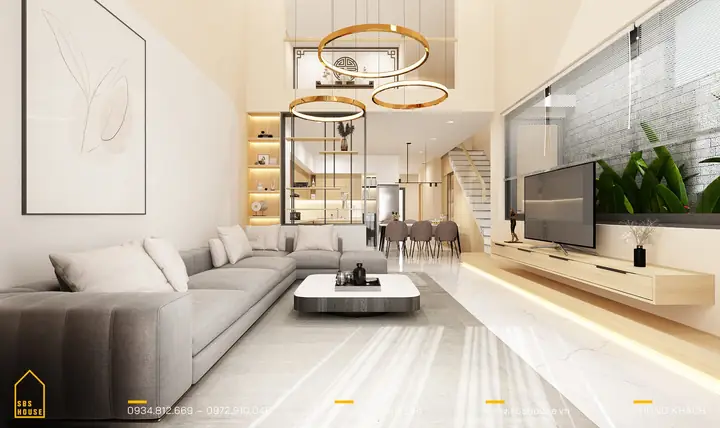 Mẫu Thiết Kế Nhà Mặt Tiền 6m 2 Tầng