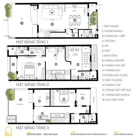 10. Mẫu Nhà Đẹp Mặt Tiền 6m