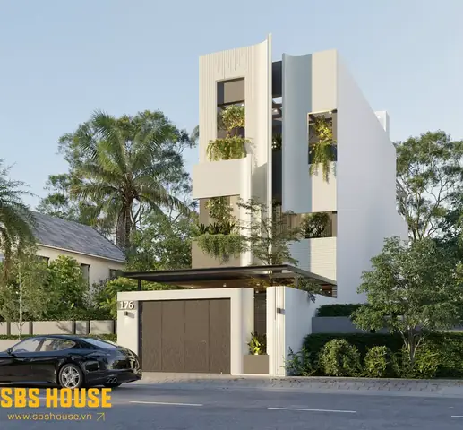 Mẫu Nhà Đẹp Mặt Tiền 6m Phong Cách Minimalist Tinh Tế