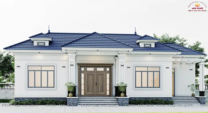 Mẫu Nhà Ngang 1 Tầng Mẫu Nhà Ngang 1 Tầng