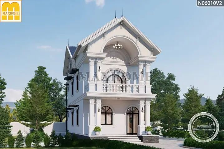 Top Những Mẫu Nhà 2 Tầng Mái Thái Tân Cổ Điển Mặt Tiền 7m Đẹp Nhất Năm 2025 Top Những Mẫu Nhà 2 Tầng Mái Thái Tân Cổ Điển Mặt Tiền 7m Đẹp Nhất Năm 2025