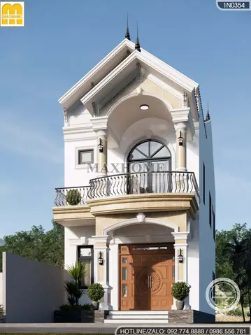 Top Những Mẫu Nhà 2 Tầng Mái Thái Tân Cổ Điển Mặt Tiền 7m Đẹp Nhất Năm 2025 Top Những Mẫu Nhà 2 Tầng Mái Thái Tân Cổ Điển Mặt Tiền 7m Đẹp Nhất Năm 2025