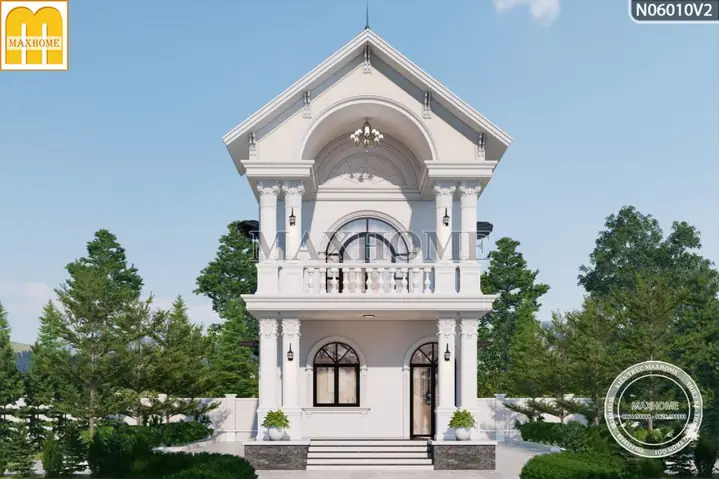 Top Những Mẫu Nhà 2 Tầng Mái Thái Tân Cổ Điển Mặt Tiền 7m Đẹp Nhất Năm 2025 Top Những Mẫu Nhà 2 Tầng Mái Thái Tân Cổ Điển Mặt Tiền 7m Đẹp Nhất Năm 2025