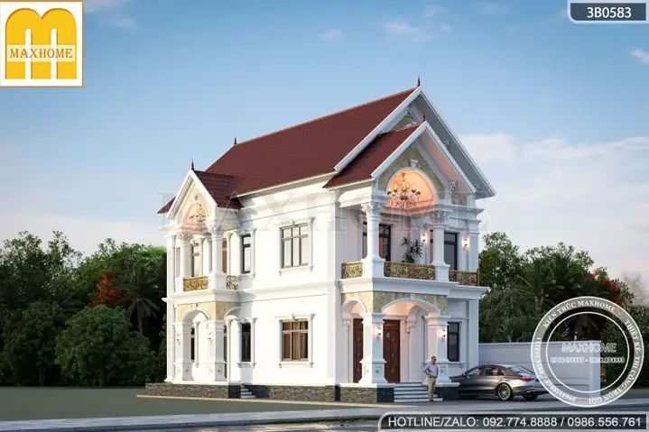 Top Những Mẫu Nhà 2 Tầng Mái Thái Tân Cổ Điển Mặt Tiền 7m Đẹp Nhất Năm 2025 Top Những Mẫu Nhà 2 Tầng Mái Thái Tân Cổ Điển Mặt Tiền 7m Đẹp Nhất Năm 2025