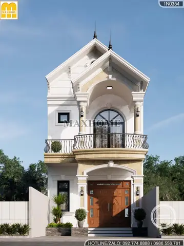 Top Những Mẫu Nhà 2 Tầng Mái Thái Tân Cổ Điển Mặt Tiền 7m Đẹp Nhất Năm 2025 Top Những Mẫu Nhà 2 Tầng Mái Thái Tân Cổ Điển Mặt Tiền 7m Đẹp Nhất Năm 2025