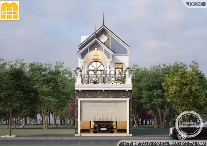 Top Những Mẫu Nhà 2 Tầng Mái Thái Tân Cổ Điển Mặt Tiền 7m Đẹp Nhất Năm 2025 Top Những Mẫu Nhà 2 Tầng Mái Thái Tân Cổ Điển Mặt Tiền 7m Đẹp Nhất Năm 2025