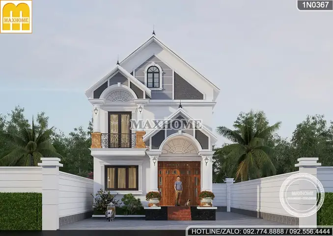 Top Những Mẫu Nhà 2 Tầng Mái Thái Tân Cổ Điển Mặt Tiền 7m Đẹp Nhất Năm 2025 Top Những Mẫu Nhà 2 Tầng Mái Thái Tân Cổ Điển Mặt Tiền 7m Đẹp Nhất Năm 2025