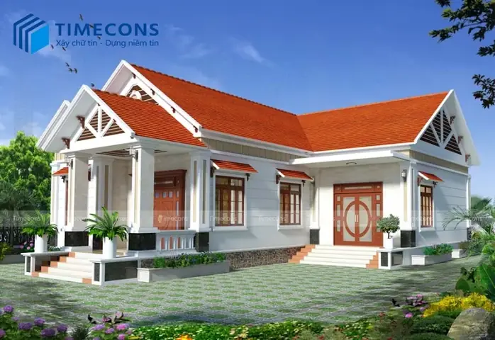 Nhà Ống 1 Tầng 3 Phòng Ngủ Chữ L