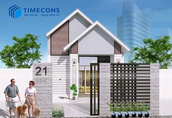 Nhà Ống 1 Tầng 3 Phòng Ngủ 100m2