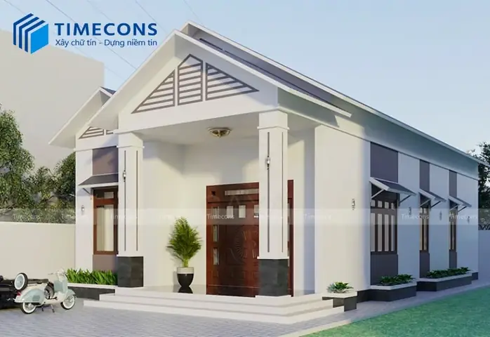 Nhà Ống 1 Tầng 3 Phòng Ngủ 100m2