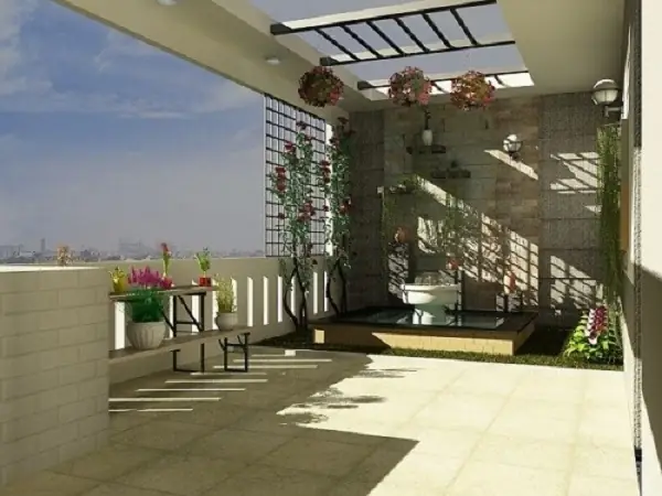 50+ Mẫu Sân Thượng Nhà Ống Đẹp Nhấn Nhá Cho Không Gian Sống Của Bạn