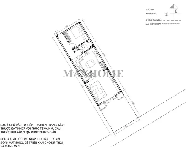 Mẫu Nhà Ống Ngang 5m