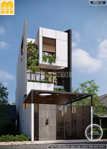 Mẫu Nhà Ống Ngang 5m