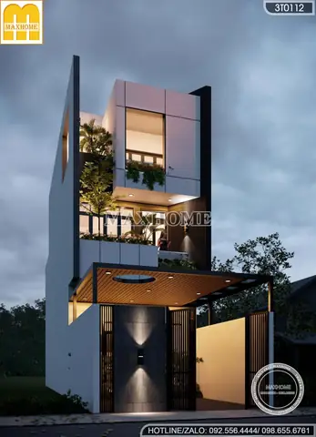 Mẫu Nhà Ống Ngang 5m