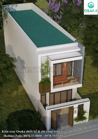 Phối Cảnh 3d Mẫu Nhà Ống Đẹp Hiện Đại Sang Trọng