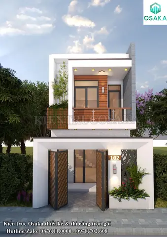 Phối Cảnh 3d Mẫu Nhà Ống Đẹp Hiện Đại Sang Trọng