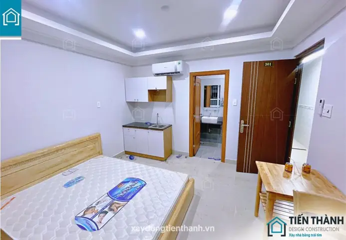 Mẫu Thiết Kế Phòng Trọ Không Gác Lửng