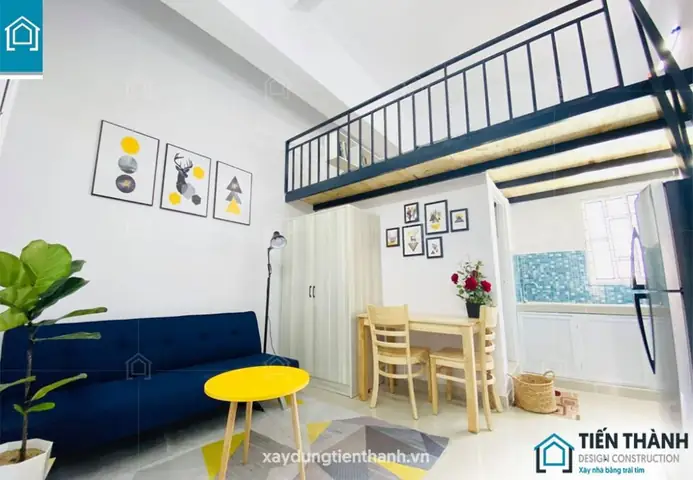 Những Mẫu Thiết Kế Phòng Trọ Có Gác Lửng
