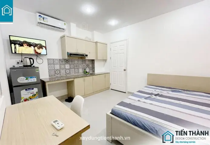 Mẫu Thiết Kế Phòng Trọ Không Gác Lửng