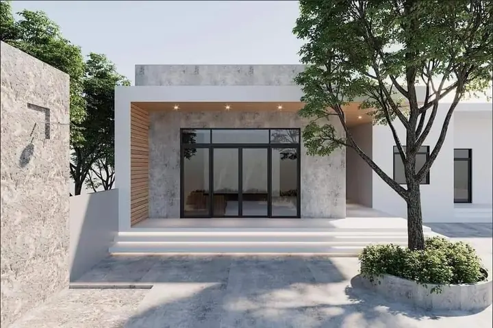 Mẫu Nhà Cấp 4 Hiện Đại