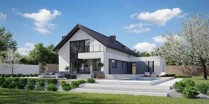 Mẫu Nhà Cấp 4 Kiểu Biệt Thự Nhỏ