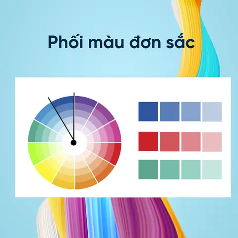 Phối Màu Đơn Sắc (monochromatic Color Scheme)