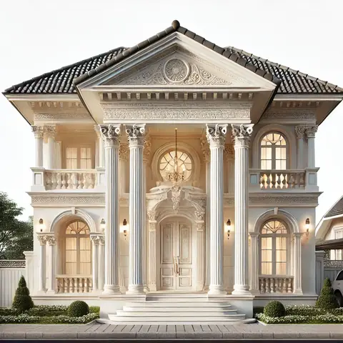 Ý Tưởng Phối Màu Sơn Cho Nhà Tân Cổ Điển Theo Không Gian