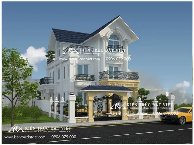 Thiet-ke-biet-thu-tan-co-dien-dep