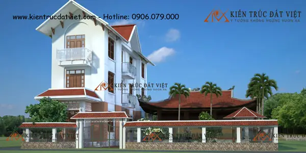 Thiết Kế Biệt Thự Nhà Anh Vũ