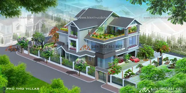 Thiet-ke-biet-thu-vuon-dep