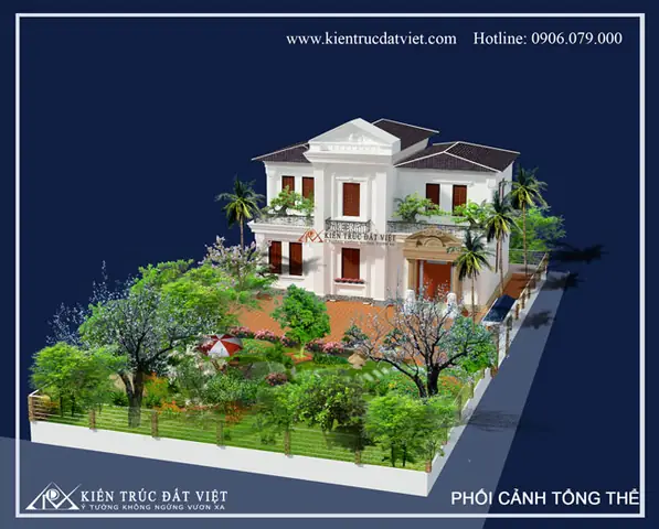 Thiet Ke Biet Thu Vuon Dep