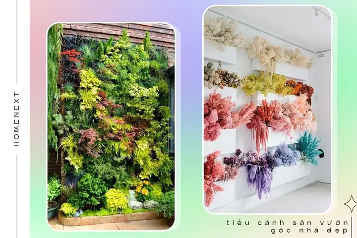🏵️2.9.tiểu Cảnh Trên Tường