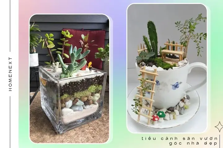 🏵️2.8.tiểu Cảnh Trên Bàn Làm Việc