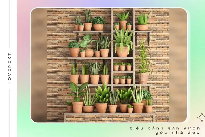 🏵️2.9.tiểu Cảnh Trên Tường