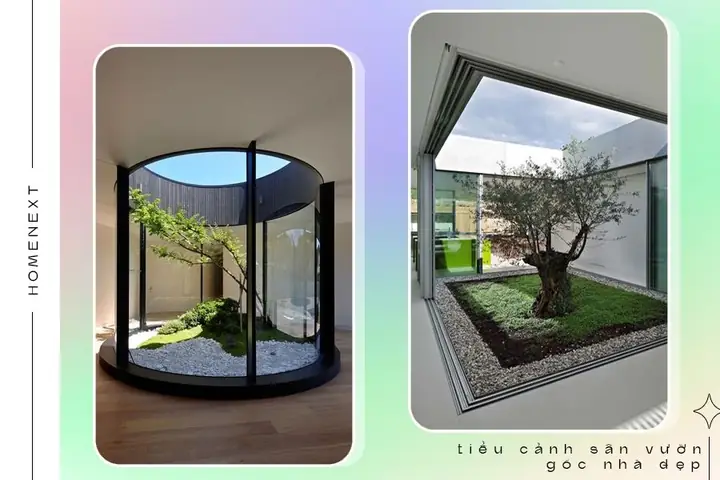 🏵️2.2.tiểu Cảnh Giếng Trời