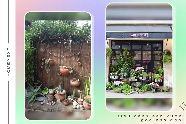 🏵️2.1.tiểu Cảnh Sân Vườn Ngoài Trời