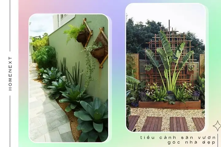 🏵️2.1.tiểu Cảnh Sân Vườn Ngoài Trời