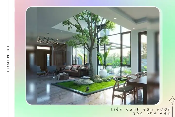 🏵️2.2.tiểu Cảnh Giếng Trời