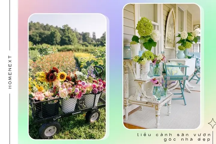 🏵️2.1.tiểu Cảnh Sân Vườn Ngoài Trời