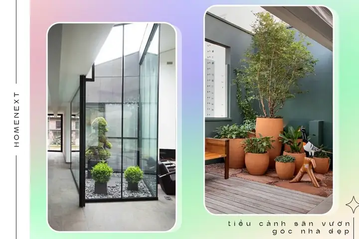 🏵️2.2.tiểu Cảnh Giếng Trời