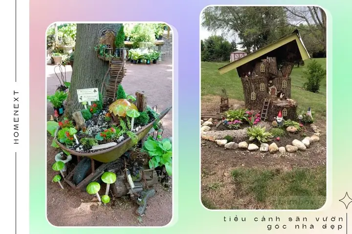 🏵️2.1.tiểu Cảnh Sân Vườn Ngoài Trời