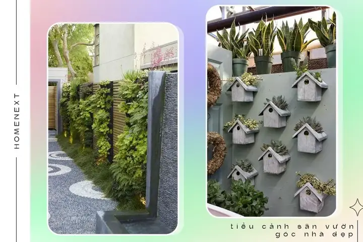 🏵️2.9.tiểu Cảnh Trên Tường