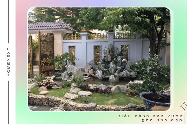 🏵️2.3.tiểu Cảnh Hòn Non Bộ