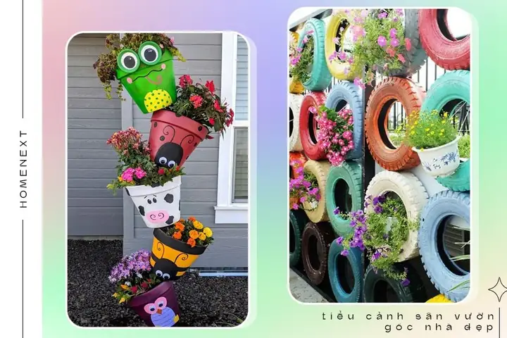 🏵️2.1.tiểu Cảnh Sân Vườn Ngoài Trời