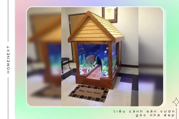 🏵️2.5.tiểu Cảnh Hồ Cá Đặc Sắc Sinh Động