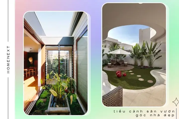 🏵️2.2.tiểu Cảnh Giếng Trời